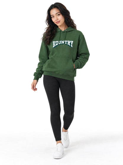 Kountry Arch Core Hoodie — Atlas Green